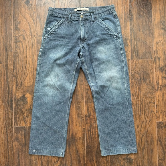 Agave Denim Size 38 ExPatriot Relaxed Fit Straight Cut Jeans - Picture 2 of 10